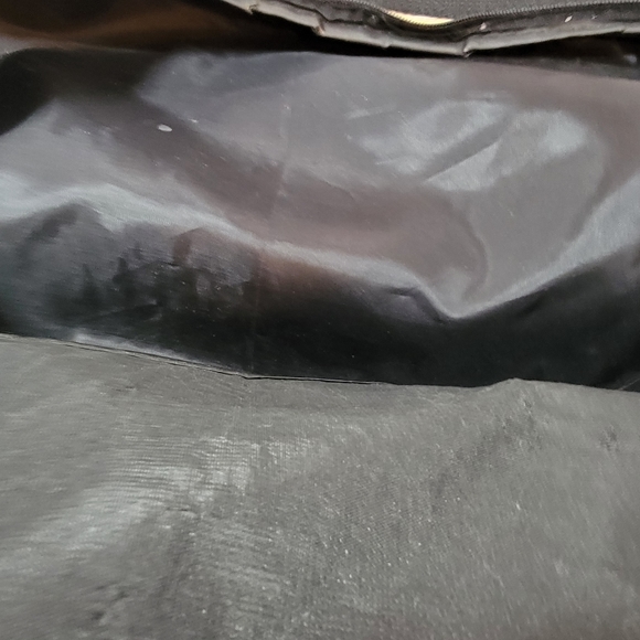 Vintage Bovano Tapestry Made USA Teddy Bear Country House Tote Bag - Picture 7 of 8